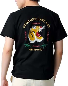 Amazon | [アスナディスペック] Tシャツ メンズ ブランド 半袖
